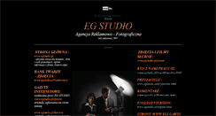 Desktop Screenshot of egstudio.pl